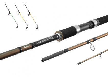 Prut Delphin LEGIA Feeder II + 3 špičky 330cm/80g