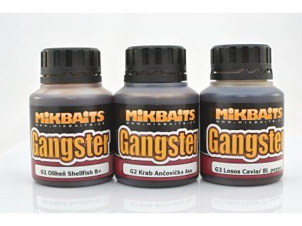 Mikbaits Dip Gangster 125 ml - G2 Ančovička&Krab&Asa