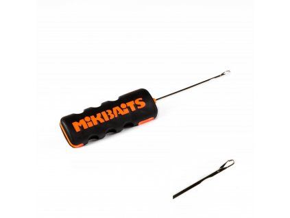 Mikbaits Boilie jehla Hard oranžová tvrdá se zobáčkem