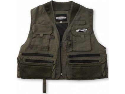 Muškařská vesta Ron Thompson Ontario Fly dusty olive