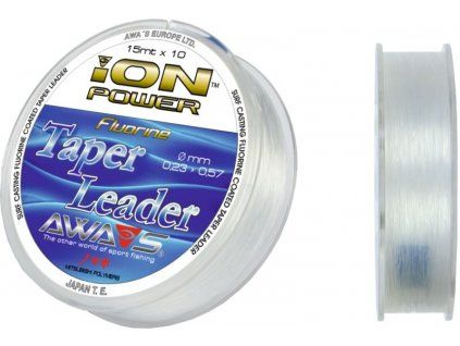 Ion Power Fluorine Taper Leaders 10x15m 0,31mm to 0,57mm