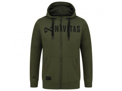 Mikina CORE Zip Hoody Green