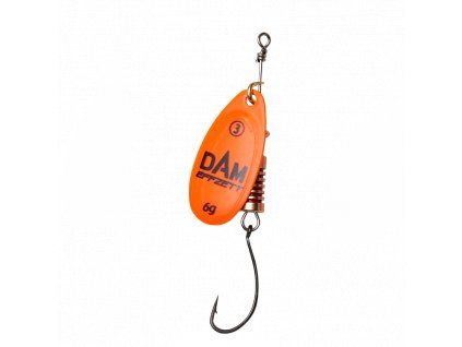 Dam Třpytka SingleHook Spinner Orange