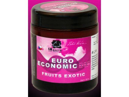 LK Baits Dip Euro Economic Fruits Exotic 100ml (Exotické ovoce)