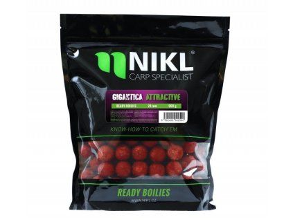 Nikl Hotové boilies Gigantica ATTRACTIVE 900 g