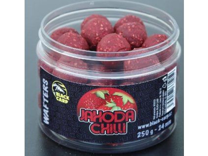 Black Carp boilies wafters jahoda chilli