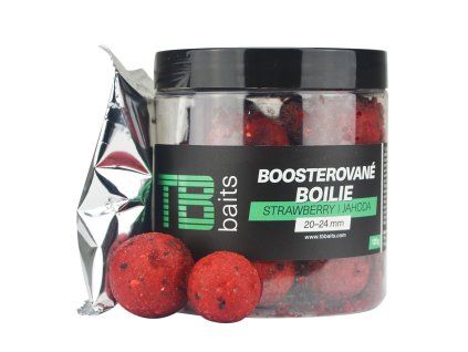 TB Baits Boosterované Boilie Strawberry 120 g