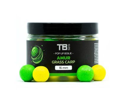 TB Baits Plovoucí boilie Pop Up Amur + NHDC 50 g 16 mm