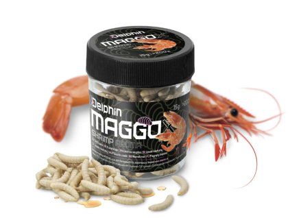 Umělá nástraha Delphin MaggoX Pop Up Kreveta