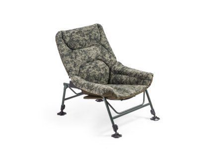 Rybářské pohovkové polohovací křeslo CamoCODE