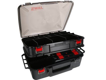 Mikado Box Two Compartment Jaws Black