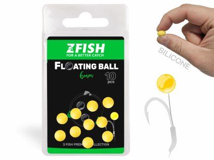 Zfish Plovoucí silikonová kulička