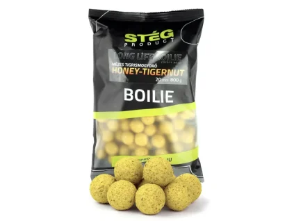 Stég Long Life boilie 800 g 20 mm Med Tygří ořech