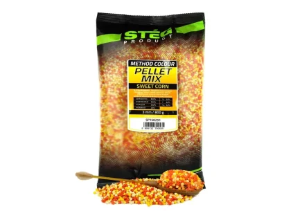 Steg Method pellet Mix 800 g 3 mm Sweet corn