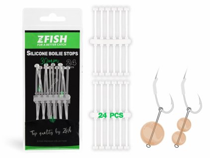 Zfish Silikonový Vlas na Nástrahy 30 mm 24 ks
