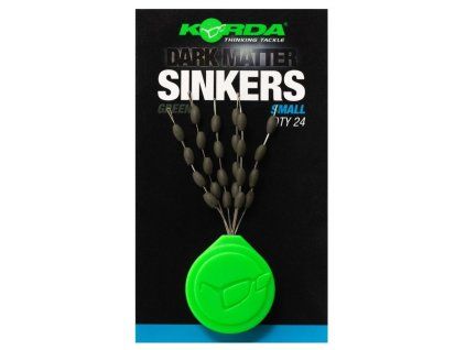 Korda Stoppery Tungstenové Sinkers Large Weedy Green