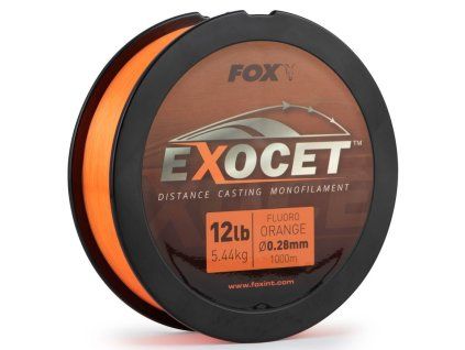 Fox Vlasec Exocet Fluoro Orange Mono 1000 m