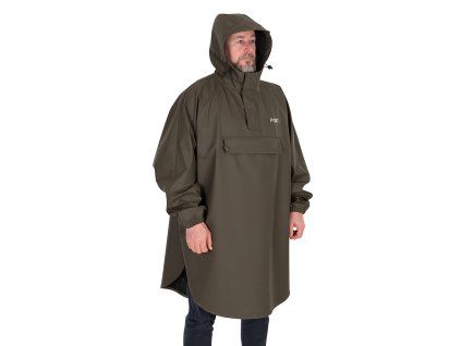 Fox Khaki Poncho one size