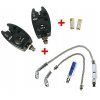 ngt 2x hlasic bite alarm vx2 2x retizkovy swinger 2x baterky zdarma 2 1