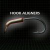 Rovnátka na háček Gardner Covert Hook Aligner - Small C-Tru Green ( průhledná zelená)