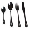 Sada příborů černý nerez Cutlery SS 410