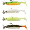 Savage Gear Fat Minnow T Tail RTF Darkwater Mix 4ks 2
