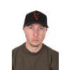 Fox Kšiltovka Baseball Cap Black Orange 2